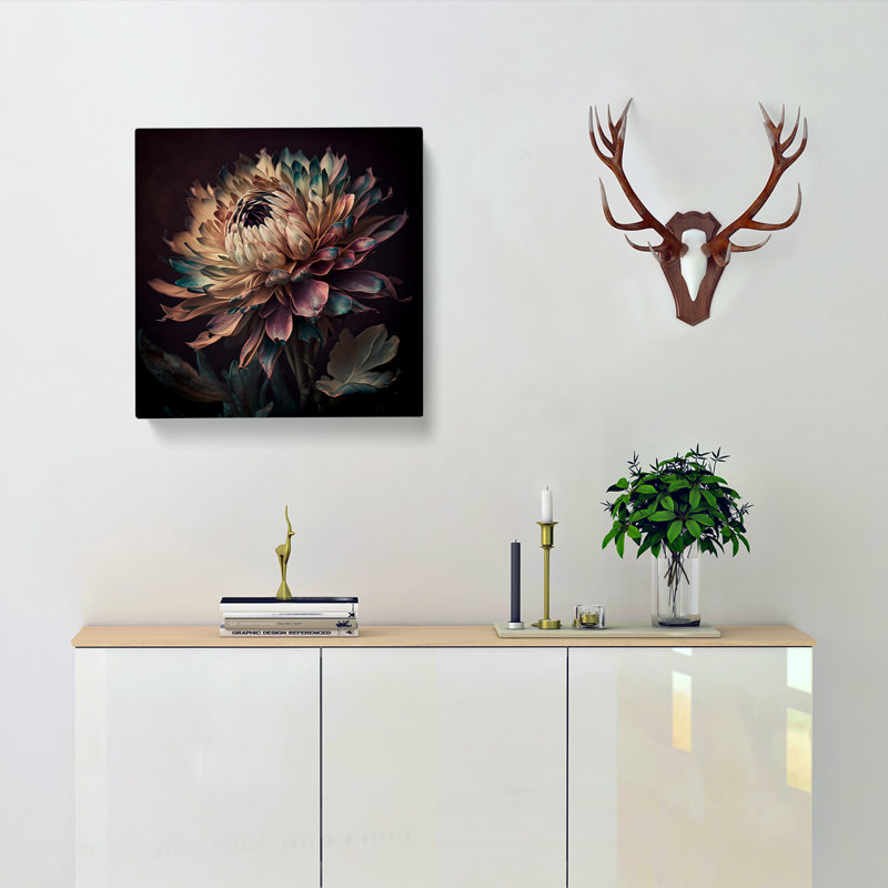 Floral Photograph No.1 - Wrapped Canvas