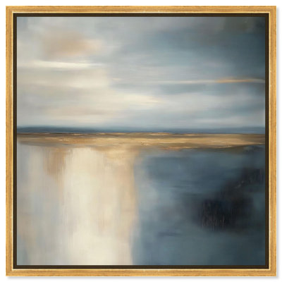 "Coastal Dreams", art mural bleu par 
