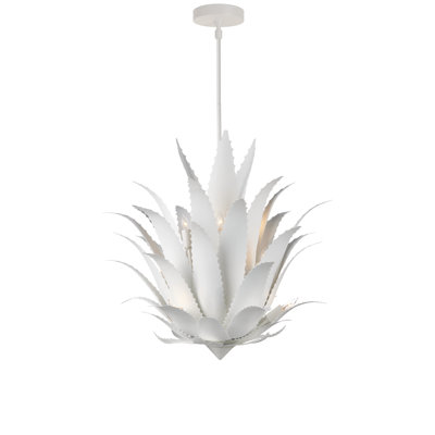 Agave White Chandelier