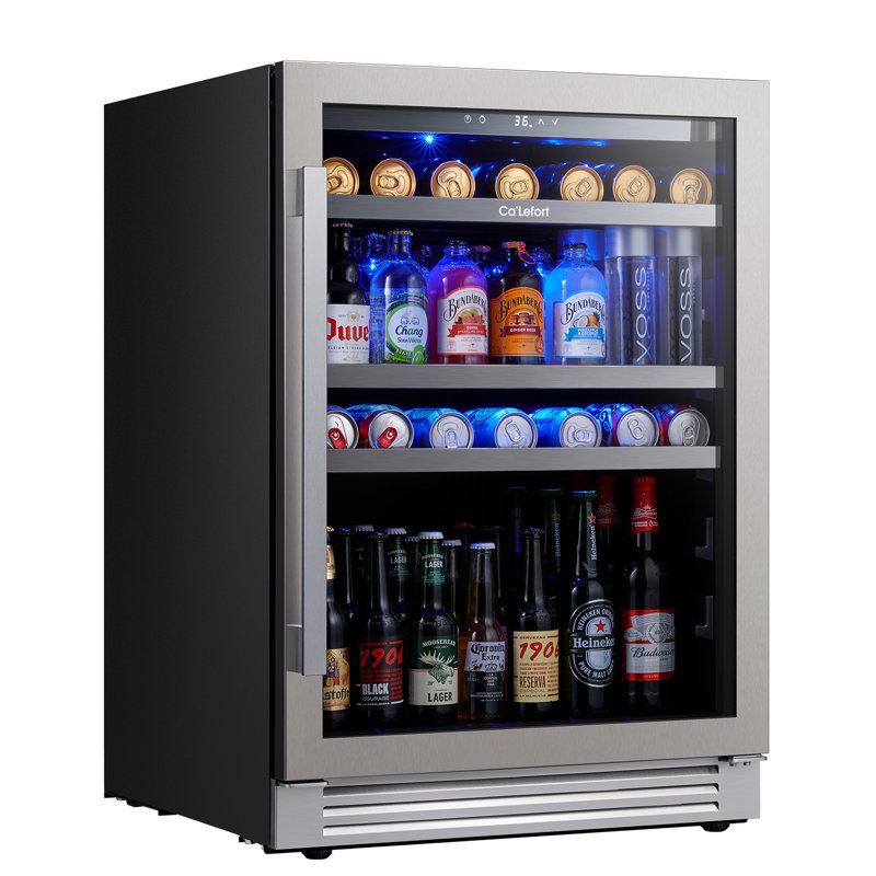 Réfrigérateur à boissons 24 pouces 220 canettes