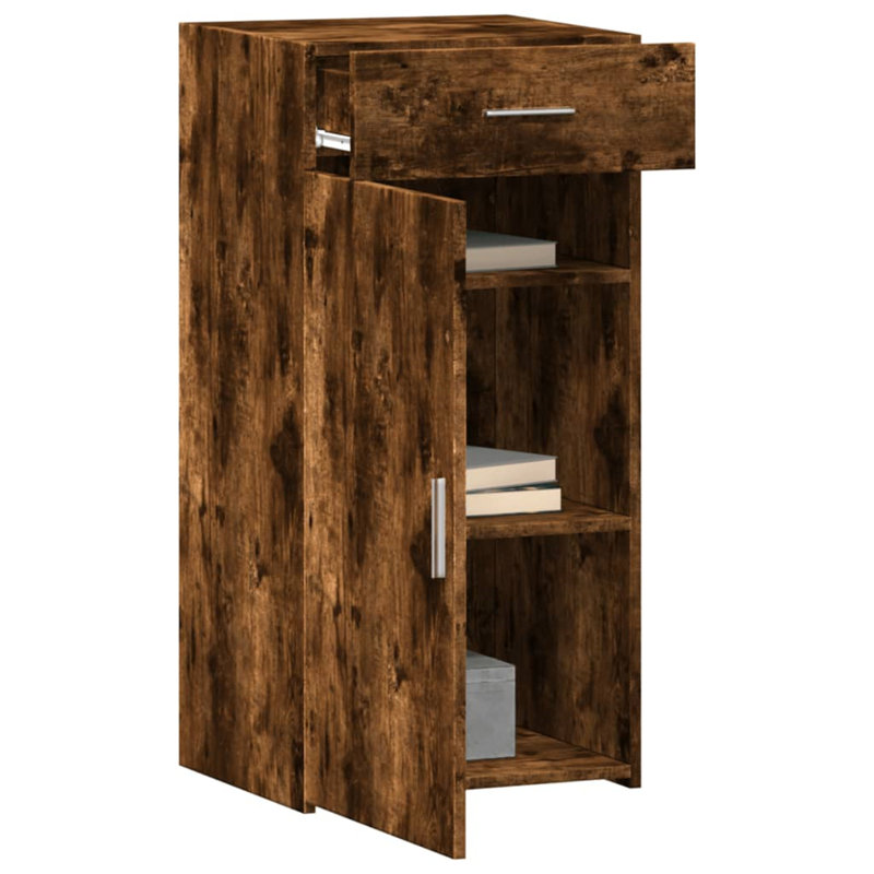 Neelum Sideboard, 93cm H x 45cm W x 41cm D, Smoked Oak