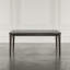 Table de salle à manger rectangulaire avec rallonge 72 po Lang Brown-2122356404