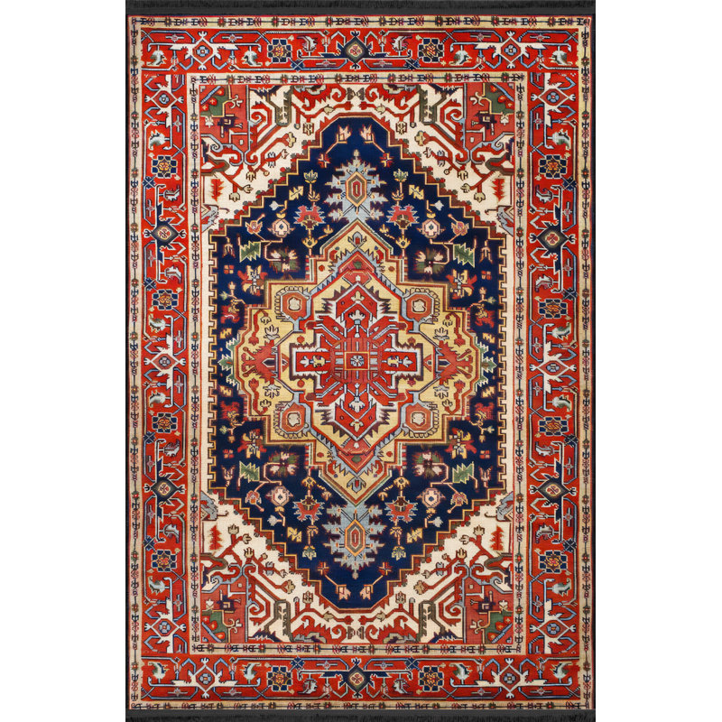 Tapis rectangulaire Virgen, Tapis de couloir 3 pi 4 po x 8 pi 3 po