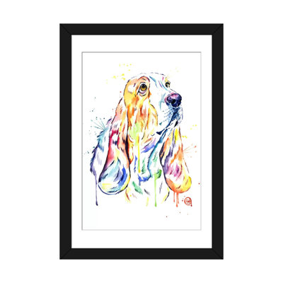 " Basset Hound " by Lisa Whitehouse