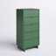 Commode étroite en bois massif 24 po avec 5 tablettes Granville-86778340