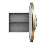 Recessed or Surface Mount Framed One Door Medicine Cabinet