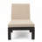 2-Piece Outdoor Rattan Chaise Lounge