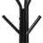 Coat Rack Freestanding Coats Rack Stand With 2 Shelves & 6 Hooks