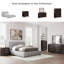 Grand lit tapissier-123191060