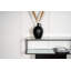 Ilirjan Glass Top Floor Shelf End Table