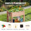 Carlishia Wood Raised Garden Bed