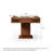 Solid Walnut Wood Carved Fully Automatic Silent Mahjong Dining Table for Chinese Rules