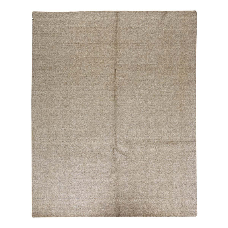 Tapis beige noué à la main de haute qualité