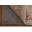 Tapis beige en laine noué à la main de conception unique 2 pi 11 po x 3 pi 11 po New Age
