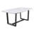 Madan Dining Table W/Marble Top