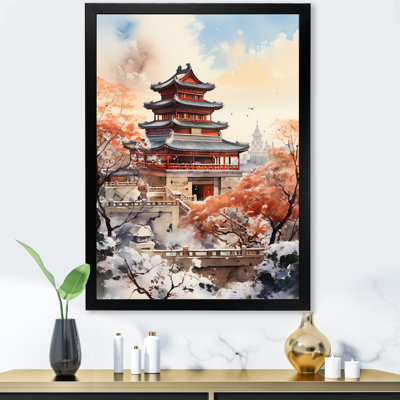 Art emblématique de Pékin, automne, sérénité I - art mural Chine