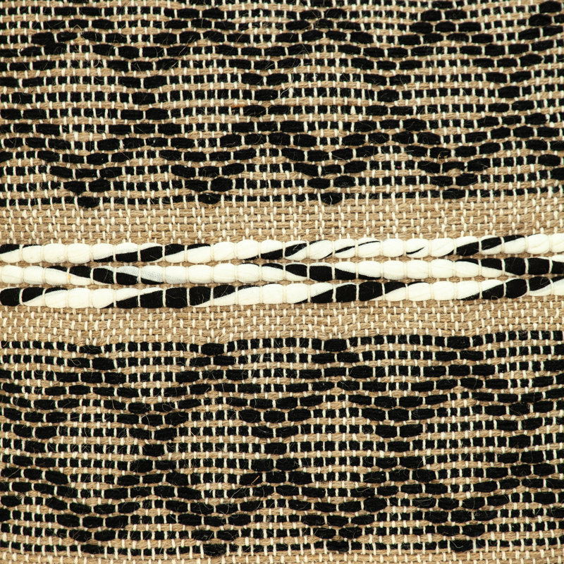 Parkland Collection Ezra Transitional Beige Throw Pillow
