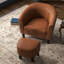 Fauteuil demi-tonneau avec repose-pieds 27,95 po Alverstone-1203471167
