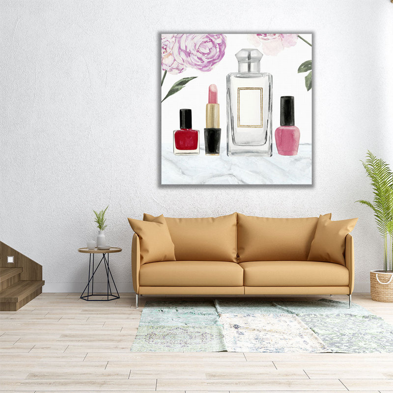«Get Glam IX», reproduction d'art sur toile, H 20 po x l 20 po
