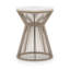 Biscayne Stone Pedestal End Table