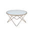 Table basse avec base en métal-526544229