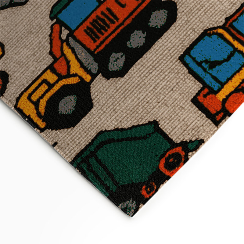 Tapis intérieur et extérieur brun Transport, Rectangle 9 pi x 12 pi
