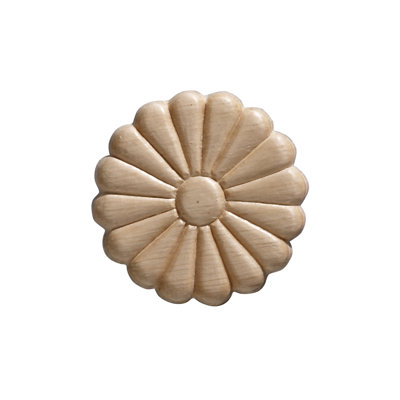 2.5 in. H x 2.5 in. W x 0.22 in. D Onlay Scroll