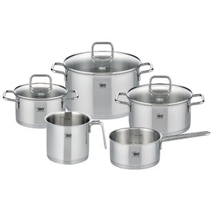 Citrin 8 - Piece Stainless Steel Cookware Set (Set of 8)