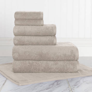 Chaps Bath Towels 6-Piece Sets for Bathroom - Ring Spun Cotton