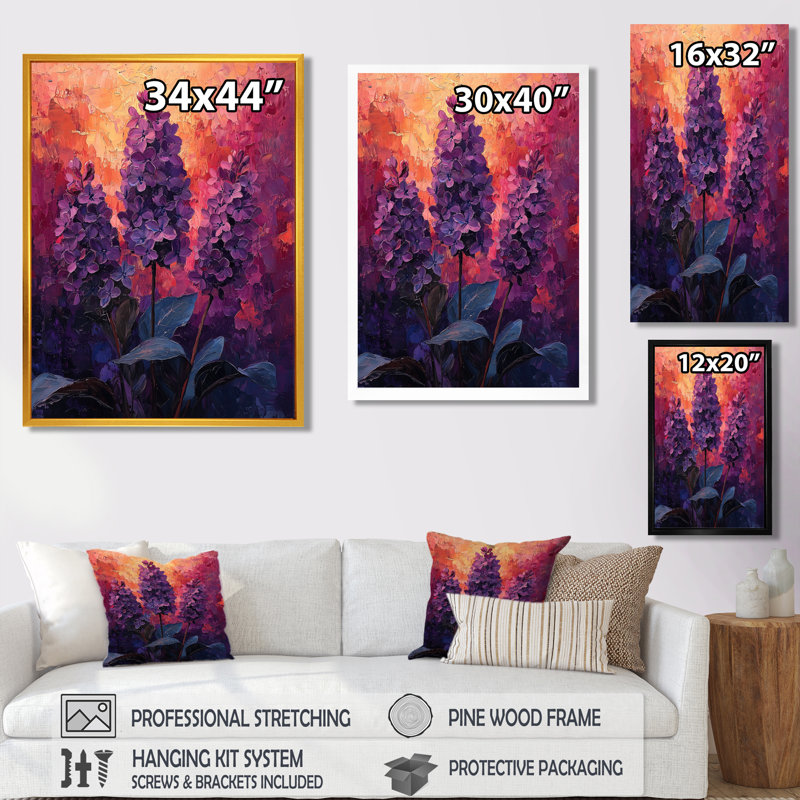 Brittanie - impressions murales florales, Argent argent, H 32 po x l 24 po, Reproduction encadrée d'une seule photo