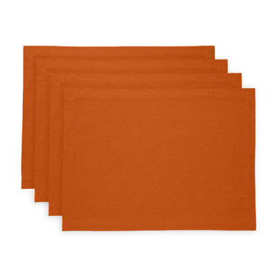 Dru - Cotton Linen Plain Placemats