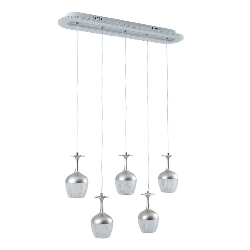 5 - Light Natural LED Dome Pendant
