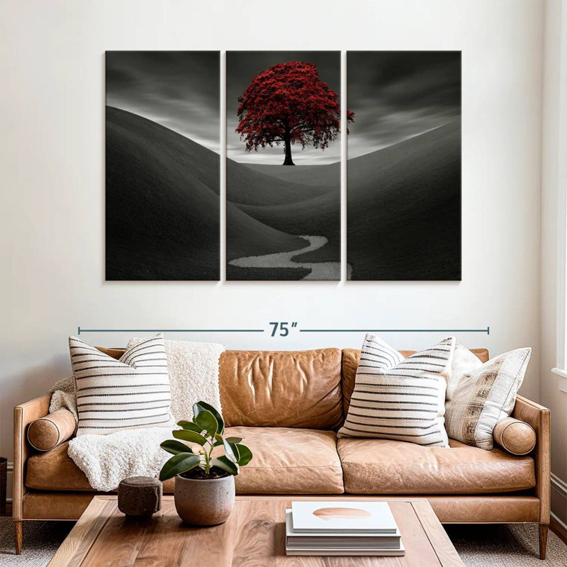 Alvord Tree In Dark Valley, 20" H x 33" W