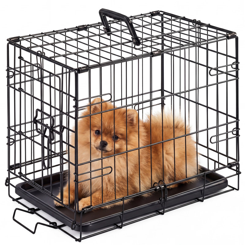 Cage pour animaux 24 po, 14" H x 18" W x 12" D