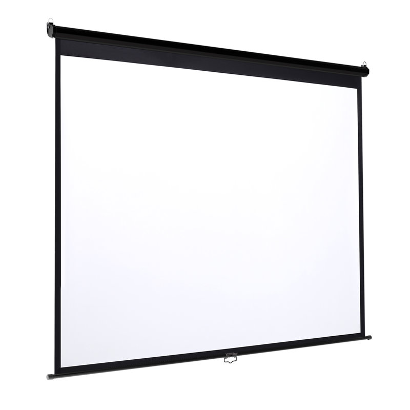 Inbox Zero Outdoor Manual Projector Screen Projector Screen, 87cm H x 122cm W x 0.04cm D