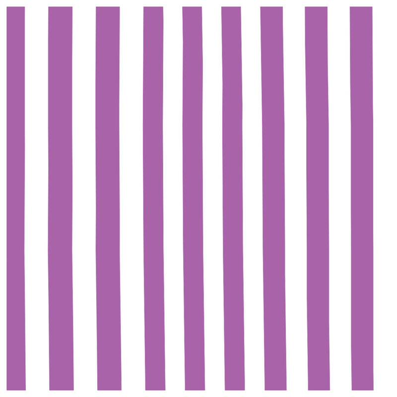 Purple Vertical Stripes Duvet Covers, Très grand lit
