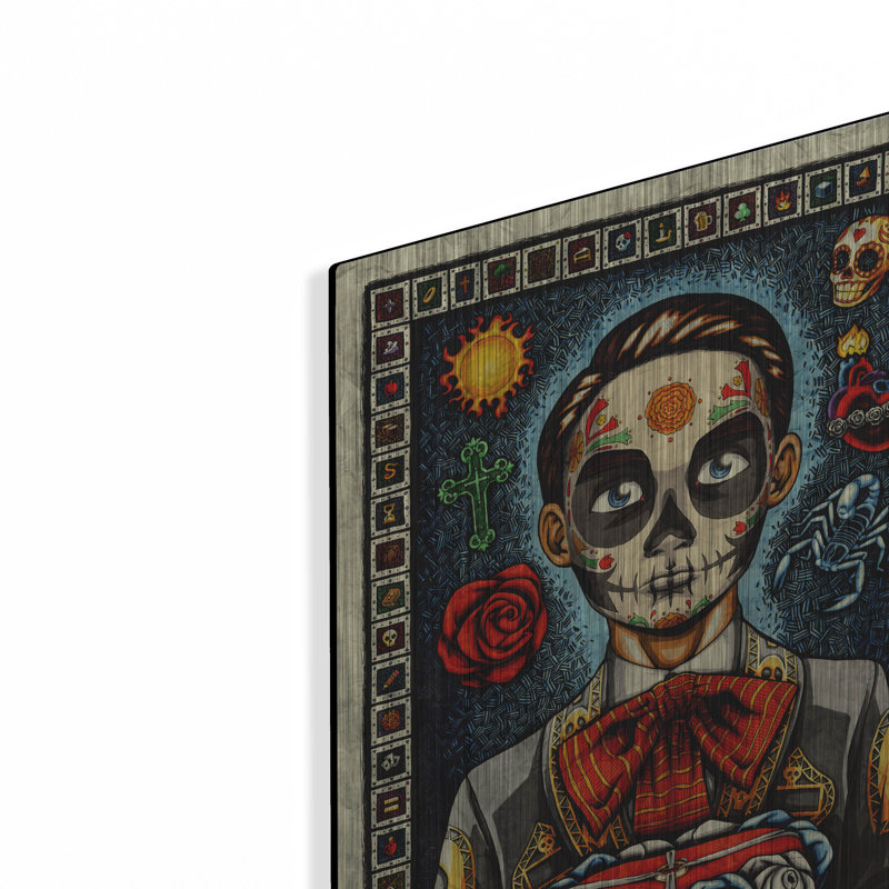 "Muerto" par Nicholas Ivins, H 16 po x l 12 po