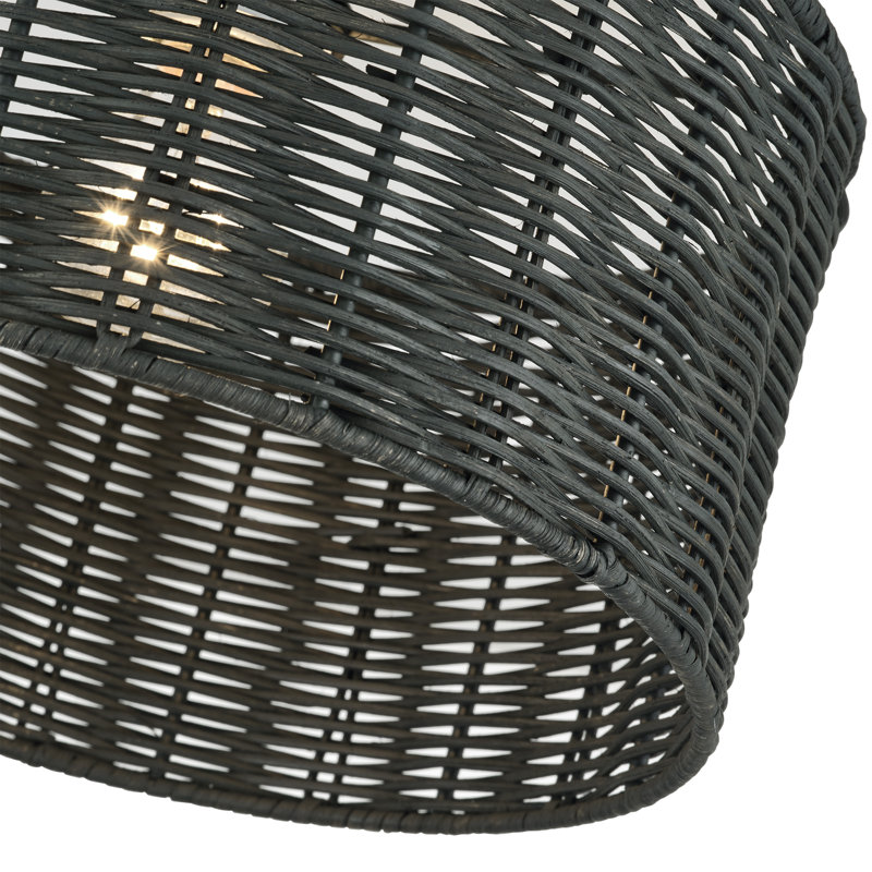 Plafonnier semi-encastré 1 lumière Adabella, Nickel brossé