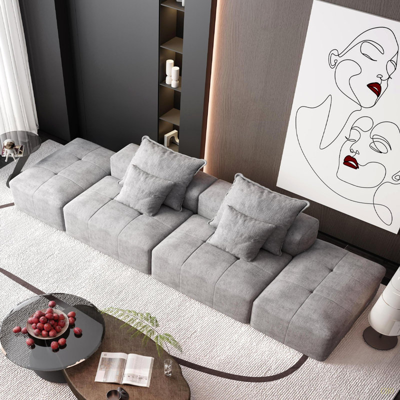 Canapé modulaire surdimensionné Modern, Grey