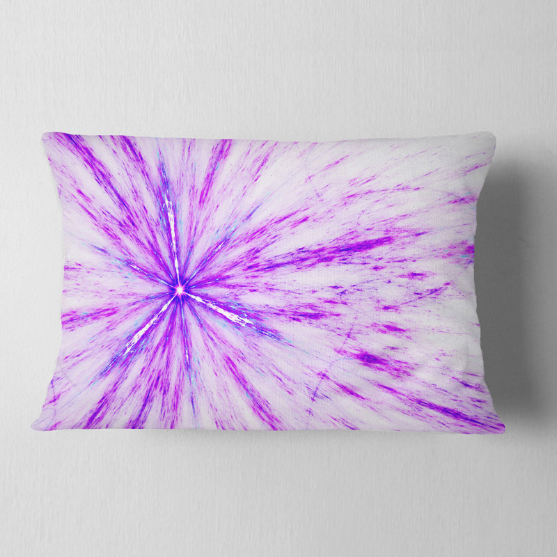 Éclat de mauve violet - Supernova, Rectangulaire, 12 po x 20 po