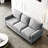 Grey Fabric With Storage And Strong Metal Frame High Foam In