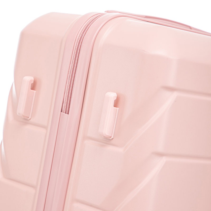 20 "/ 24" / 28 "3 pièces / ensemble en valise à roulettes en ABS, couleur assortie, avec serrure à combinaison