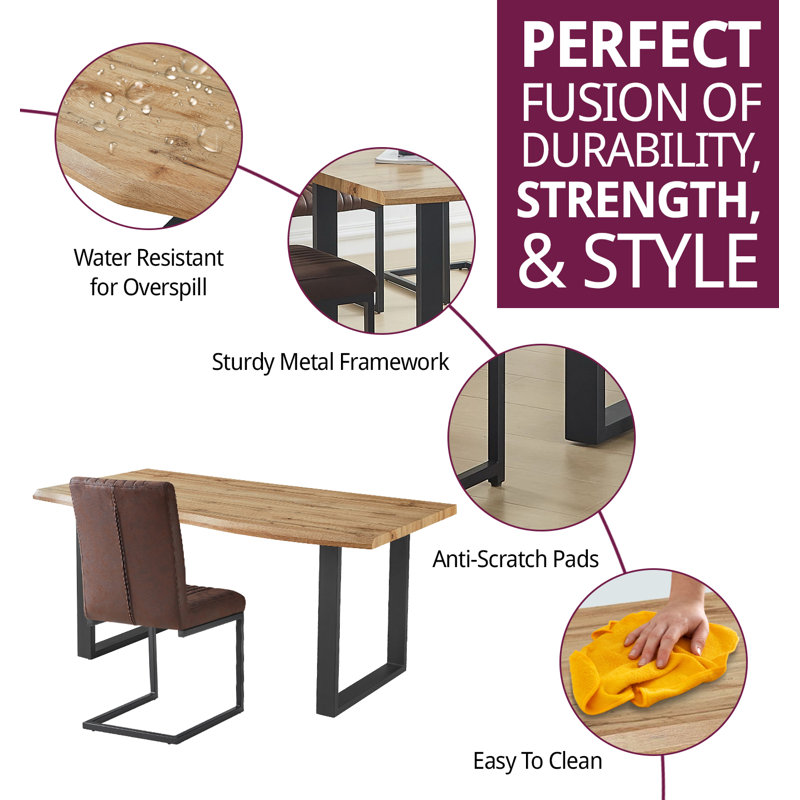 Abinadi 4 - Person Dining Set