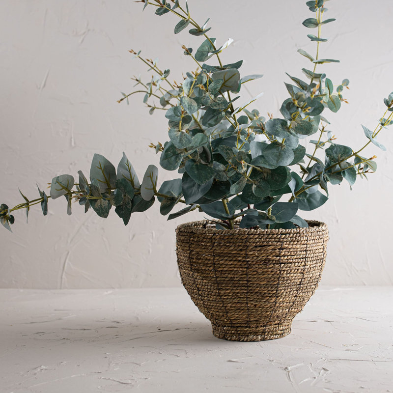 Handmade Pot Planter, 7" x 10.25"