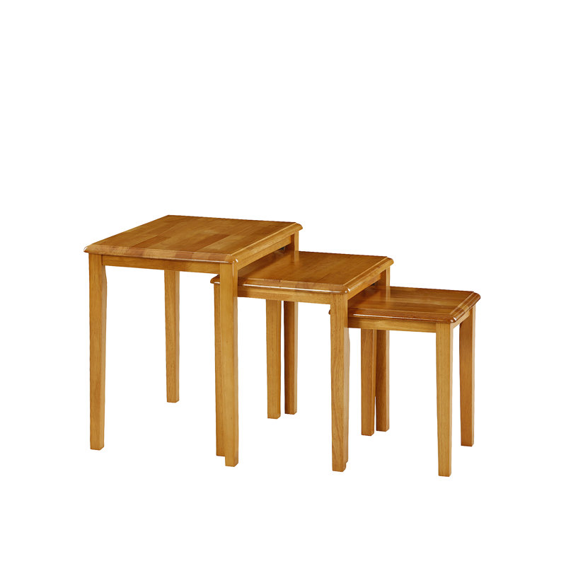 Pennsburg Solid Wood Nesting Tables, Maple