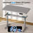 Dual Motor Electric Standing Desk Frame With Memory Controller, Computer Memory Desk Adjustable Table Legs Up To 47.3" For Home Office, Rapid Mount-55610773-55610774