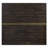 Jaramillo  Gold & Rustic Espresso Finish Dining Table