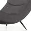 Chaise moderne et décontractée en bois massif