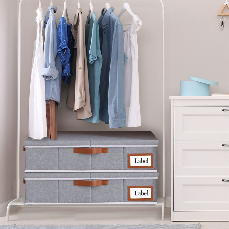 Rebrilliant Fabric Underbed Storage, Grey