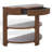Christy Reeded Half Moon Console Table-1127455180